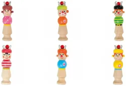 Rico Strickliesel, bunt Beutel 6 Stk., zufällig assortiert