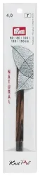 Prym 1530 Nadelspitzen lang 4.00 mm, 11.6 cm, Birkenholz