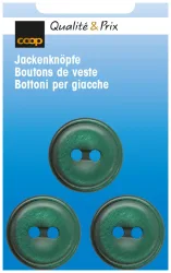 Jackenknopf petrol 23 mm 3 Stk.