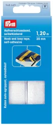 Prym Klettband Haftverschlussband weiss 20 mm 1.2 m selbstklebend