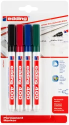 edding Permanentmarker 400 Bli 4ass