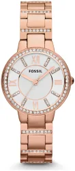 Fossil Damenuhr Virginia Edelstahl Roségold