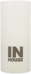 Inhouse Zylinderkerze creme 6.8x15cm