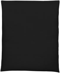 Home Fashion Duvetbezug schwarz 160x210 cm