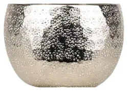 Kugelwindlicht 7cm silber