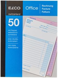 Elco Rechnungsformulare DIN A6 100 Blatt