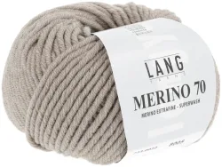 Lang Strickg. Merino 70 22 beige m. 50g