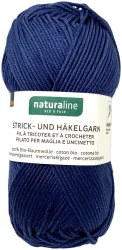 Naturaline Textil Coop Bio Naturaline 335 Handstrickgarn 100% Baumwolle merc. marine 50g