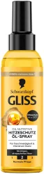 Gliss Kur - Oil Nutritive Hitzeschutz Öl-Spray, Schwereloses, 150  ml