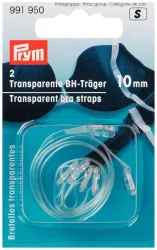 Prym BH-Träger transparent 10 mm 2 Stk.
