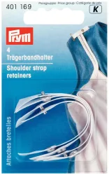 Prym Trägerbandhalter weiss 4 Stk.