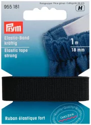 Prym - Elastic-Band, 18mm, Black