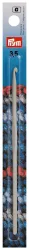 Prym Häkelnadel ohne Griff, grau 3.50 mm, 14 cm, Karte, Aluminium