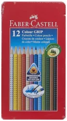 Faber Castell Faber-Castell Farbstift Colour Grip (12 Stück)