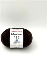 Sommer Merino 125 138 Handstrickgarn 100% Merino Superwash mocca 50g