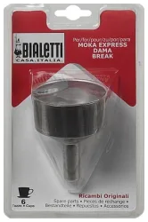 Bialetti Kaffeetrichter 6 Tassen Aluminium