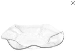 Hergiswiler Glas Wellenrandteller 21cm