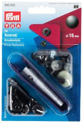 Prym Druckknopf Anorak brüniert 15 mm 10 Stk.