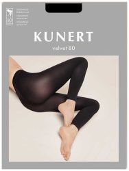 Kunert Velvet 80 Damen Fein Leggings Black 44/46