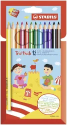 Stabilo Malstift Trio dick 12er Etui