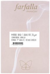 farfalla Myrrhe Harz, 1. Qualität 20g