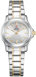 Swiss Military by Chrono Damen-Armbanduhr Analog Quarzwerk mit Edelstahlarmband Sm34003.04