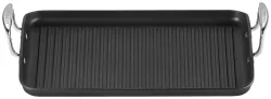Le Creuset Aluminium-Antihaft Grillplatte mit Rill