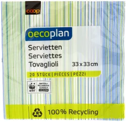 Oecoplan Servietten ColourLine 33cm 20 Stück