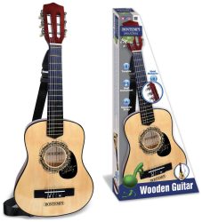 Bontempi Holzgitarre inklusiv Tasche 75cm 5+ Jahre