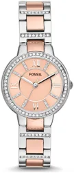 Fossil - Analoguhr, Virginia, 34mm, Multicolor