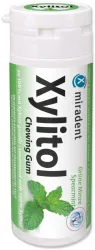 Miradent Xylitol Kaugummi Spearmint, 30 Stück