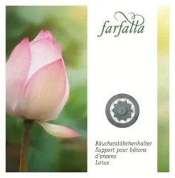 farfalla Räucherstäbchenhalter Lotus (mit Schachtel)
