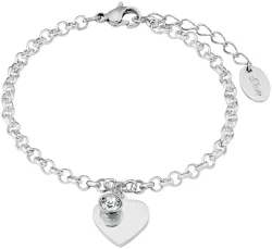 s.Oliver Armband Edelstahl Silber 140 x 200 mm