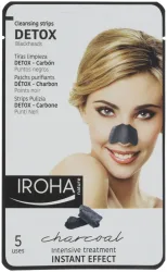 Iroha Charcoal Nose Strips Deep Pore Cleansing