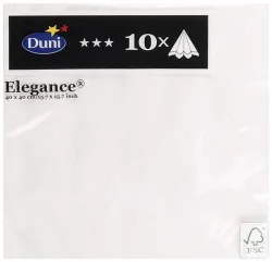 Duni Servietten 40cm weiss Lily