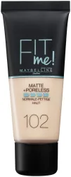 Maybelline Fit Me! Matte + Poreless Make-Up Nr. 102 Fair Ivory