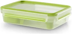 Emsa - Snackbox Clip&Go 1.2 l, 1.2L, Grün