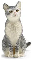 schleich Farm World 13771 Katze, sitzend