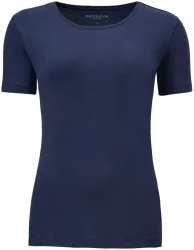 Naturaline Textil Naturaline Damen Shirt kurzarm dunkelblau XS
