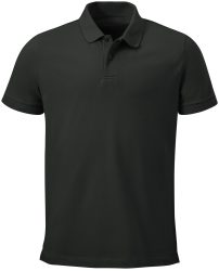 Naturaline Textil Naturaline Herren Poloshirt Kurzarm schwarzXL