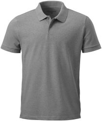 Naturaline Textil Naturaline Herren Poloshirt Kurzarm hellgrau XXL