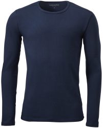Naturaline Textil Naturaline Herren T-Shirt Langarm dunkelblau M