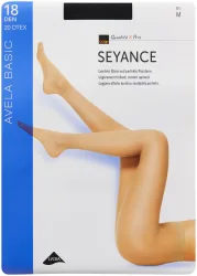 Avela Strumpfhose Seyance Noir 11 - 12