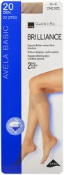 Avela Kniestrumpf Brilliance Natural One Size