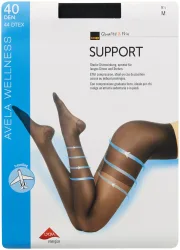 Avela Strumpfhose Support Noir 9.5