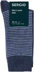 Sergio Socken Stripes Blau 39 - 42
