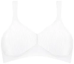 Triumph - Bügelloser BH, unwattiert, für Damen, Weiss, Größe 85B