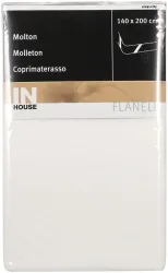 Inhouse Molton 140x200cm Weiss