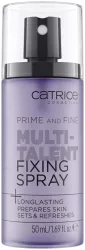 CATRICE - Prime And Fine Multitalent Fixing Spray, 50 ml, Transparent
