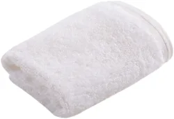 Vossen Vegan Life Waschlappen weiß 30 x 30 cm
